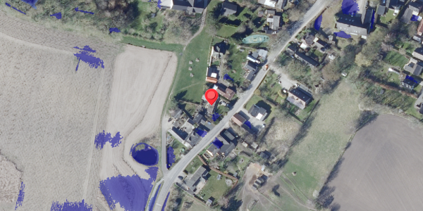 Ekstrem regn på Brogade 7, 4690 Haslev