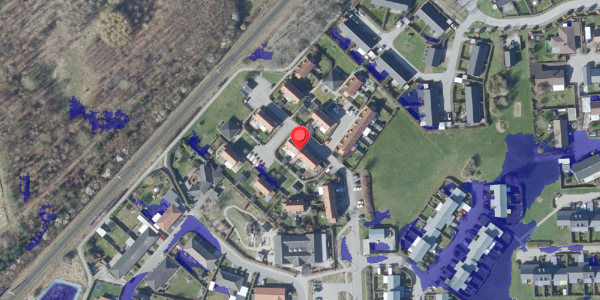 Ekstrem regn på Elmeparken 13, 4690 Haslev