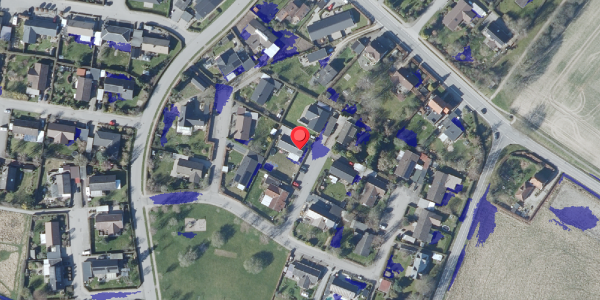 Ekstrem regn på Floraparken 21, 4690 Haslev
