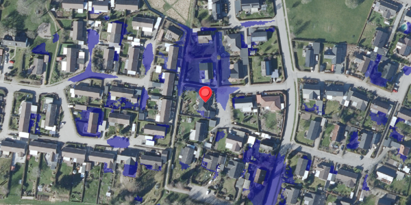 Ekstrem regn på Floraparken 74, . , 4690 Haslev