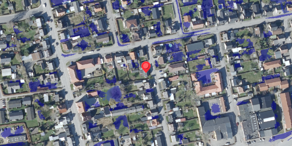 Ekstrem regn på Fredensvej 13, 4690 Haslev