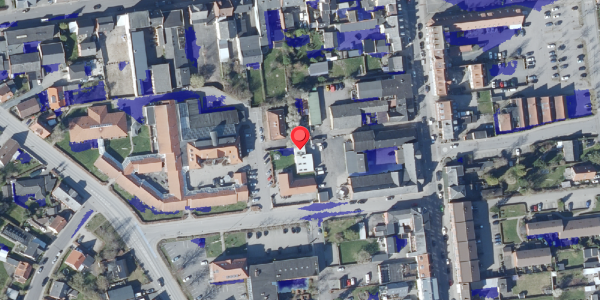 Ekstrem regn på Frederiksgade 4, . , 4690 Haslev