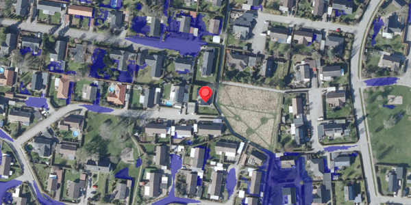 Ekstrem regn på Havetoften 21, 4690 Haslev