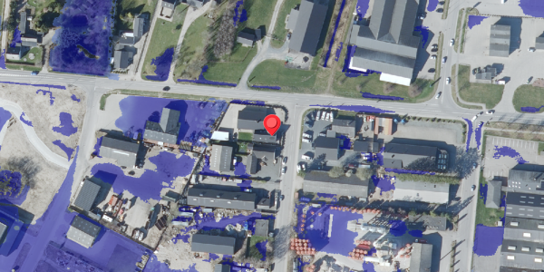 Ekstrem regn på Islandsgade 2, 4690 Haslev