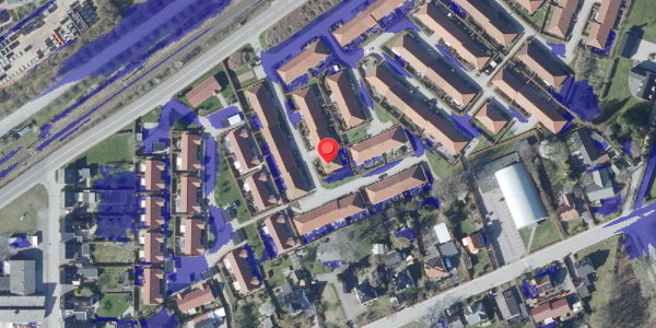Ekstrem regn på Karolinelunden 7, 4690 Haslev