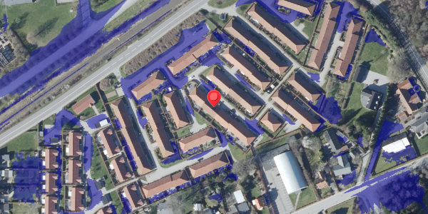Ekstrem regn på Karolinelunden 36, . , 4690 Haslev