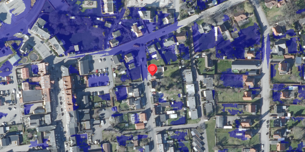 Ekstrem regn på Nygade 5, 4690 Haslev
