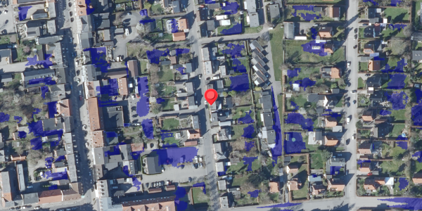 Ekstrem regn på Nygade 23, 4690 Haslev