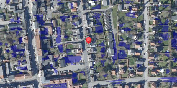 Ekstrem regn på Nygade 25, 4690 Haslev