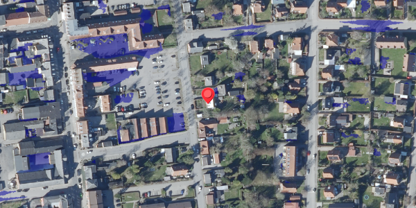 Ekstrem regn på Nygade 45, 4690 Haslev