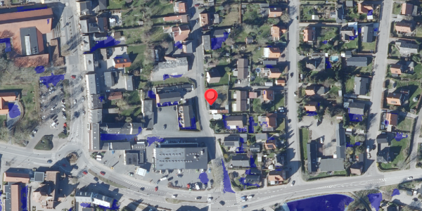 Ekstrem regn på Nygade 69, 4690 Haslev