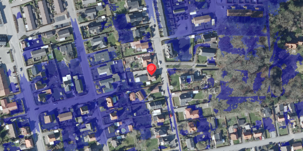 Ekstrem regn på Parcelvej 19, 4690 Haslev