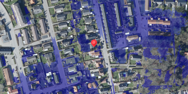 Ekstrem regn på Parcelvej 25, 4690 Haslev