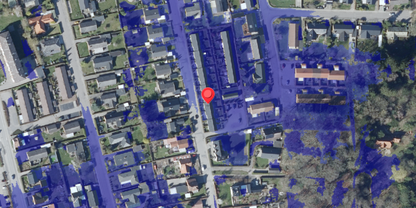 Ekstrem regn på Parcelvej 28D, 4690 Haslev