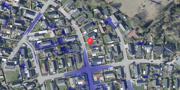 Ekstrem regn på Parcelvej 44, 4690 Haslev