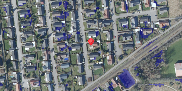 Ekstrem regn på Sandagervej 13, 4690 Haslev