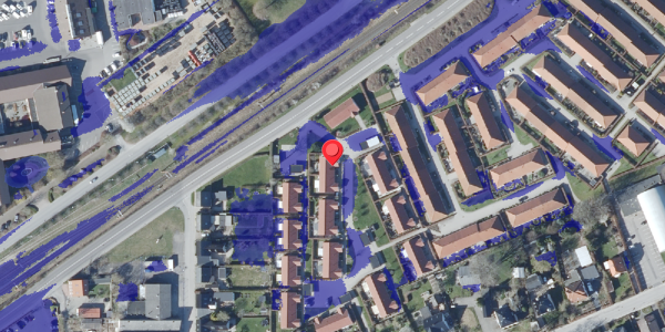 Ekstrem regn på Sofielunden 2, 4690 Haslev