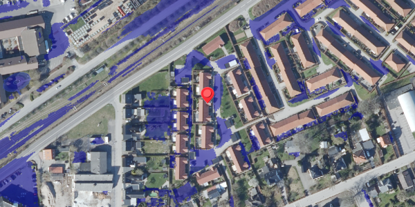 Ekstrem regn på Sofielunden 6, 4690 Haslev