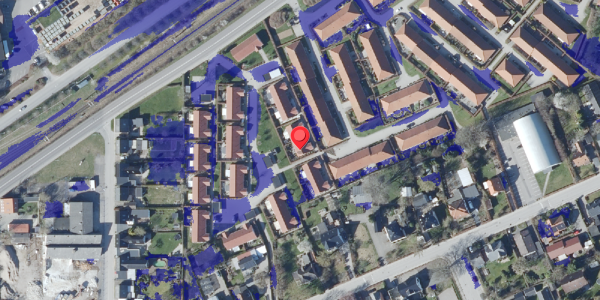 Ekstrem regn på Sofielunden 9, 4690 Haslev