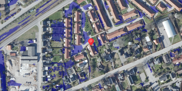 Ekstrem regn på Sofielunden 15, 4690 Haslev