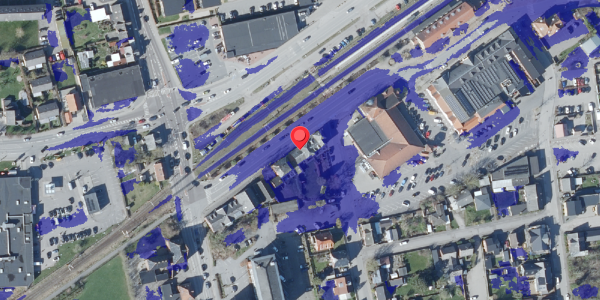 Ekstrem regn på Stationsvej 8, 4690 Haslev