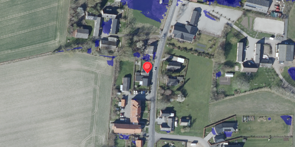 Ekstrem regn på Teestrup Bygade 11, 4690 Haslev