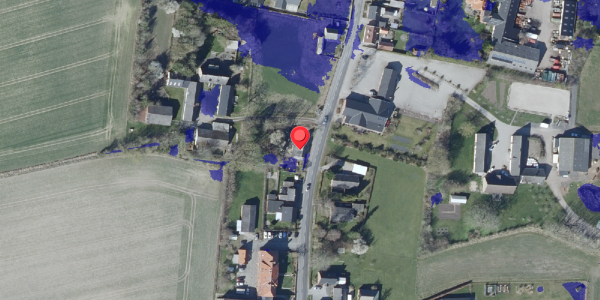 Ekstrem regn på Teestrup Bygade 13, 4690 Haslev