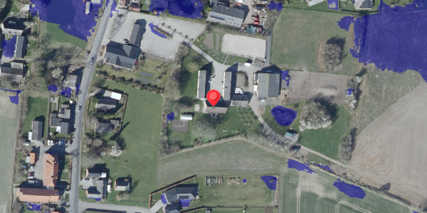 Ekstrem regn på Teestrup Bygade 14, 4690 Haslev