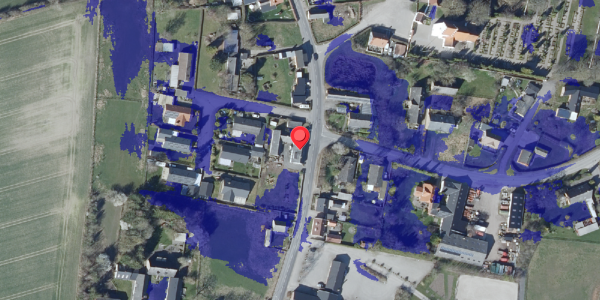 Ekstrem regn på Teestrup Bygade 19, 4690 Haslev