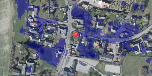 Ekstrem regn på Teestrup Bygade 20, 4690 Haslev