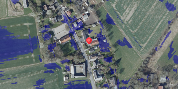 Ekstrem regn på Teestrup Bygade 42, 4690 Haslev