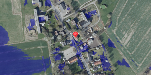 Ekstrem regn på Teestrup Bygade 48B, 4690 Haslev