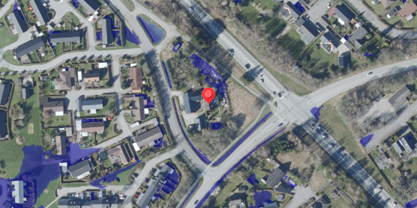 Ekstrem regn på Teestrupvej 2A, 4690 Haslev