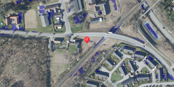 Ekstrem regn på Teestrupvej 5, 4690 Haslev