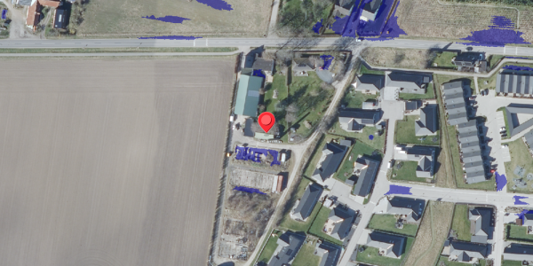 Ekstrem regn på Teestrupvej 19, 4690 Haslev