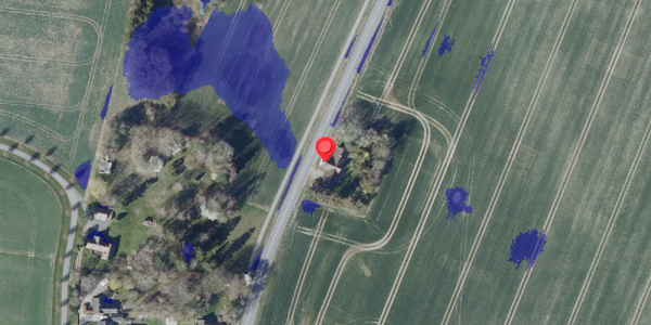 Ekstrem regn på Terslevvej 16, 4690 Haslev