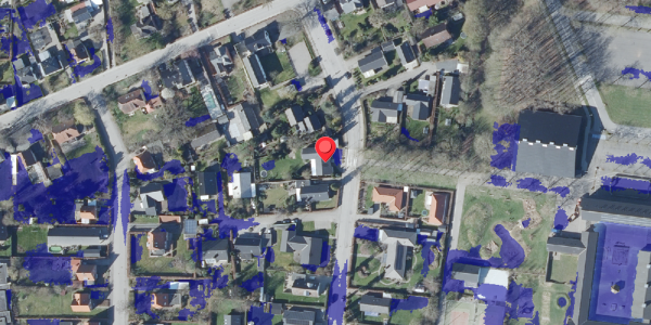 Ekstrem regn på Themstrupvej 8, 4690 Haslev