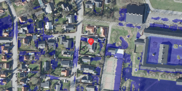 Ekstrem regn på Themstrupvej 17, 4690 Haslev