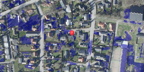 Ekstrem regn på Themstrupvej 18, 4690 Haslev