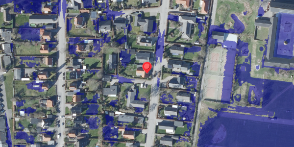 Ekstrem regn på Themstrupvej 26, 4690 Haslev