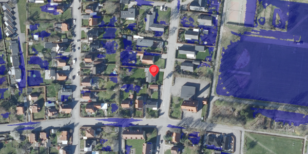 Ekstrem regn på Themstrupvej 40, 4690 Haslev