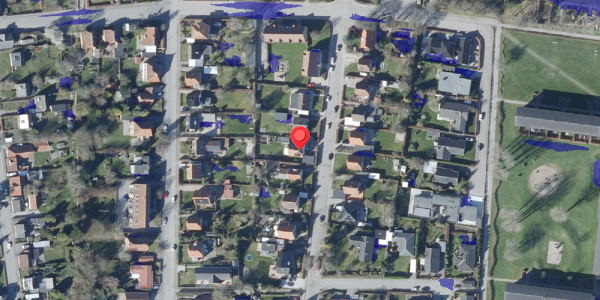 Ekstrem regn på Themstrupvej 50, 4690 Haslev
