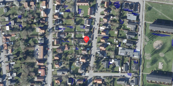 Ekstrem regn på Themstrupvej 52, 4690 Haslev