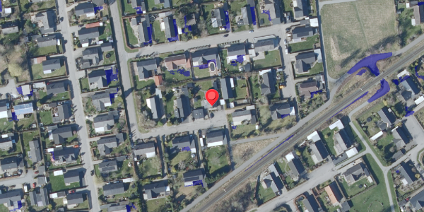 Ekstrem regn på Violvej 5, 4690 Haslev