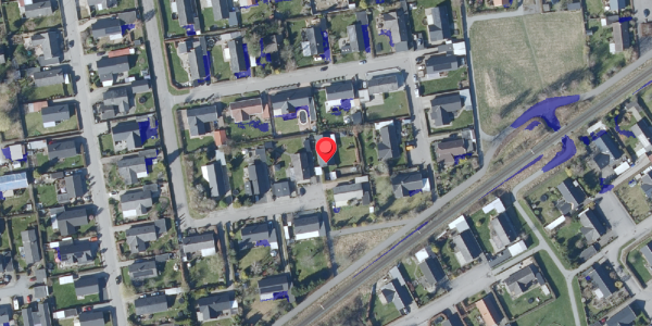 Ekstrem regn på Violvej 7, 4690 Haslev