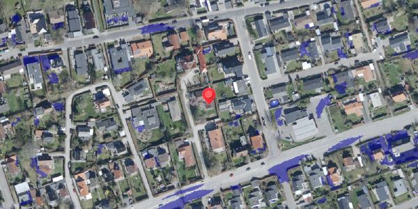 Ekstrem regn på Kalundborgvej 140A, 4300 Holbæk