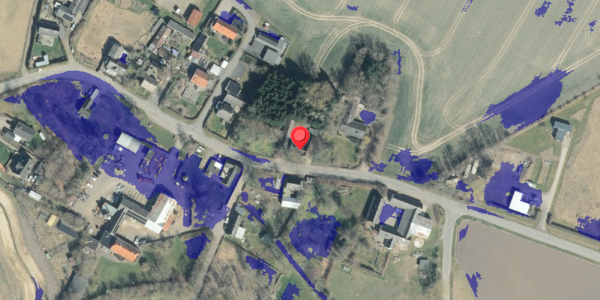 Ekstrem regn på Flinterupvej 55, 4480 Store Fuglede