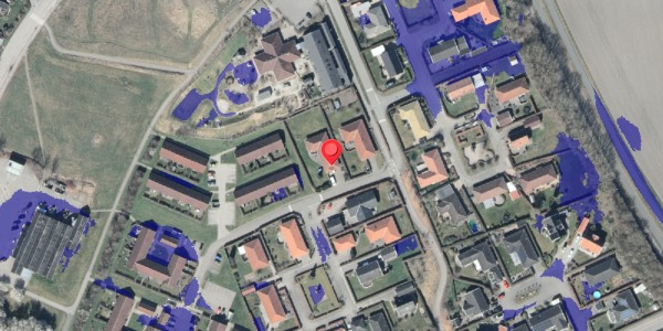 Ekstrem regn på Erantisvej 2B, 4420 Regstrup