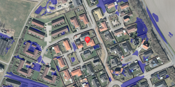 Ekstrem regn på Erantisvej 3, 4420 Regstrup