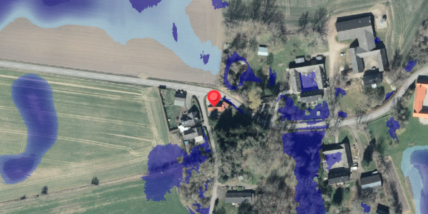 Ekstrem regn på Knabstrupvej 21, 4420 Regstrup